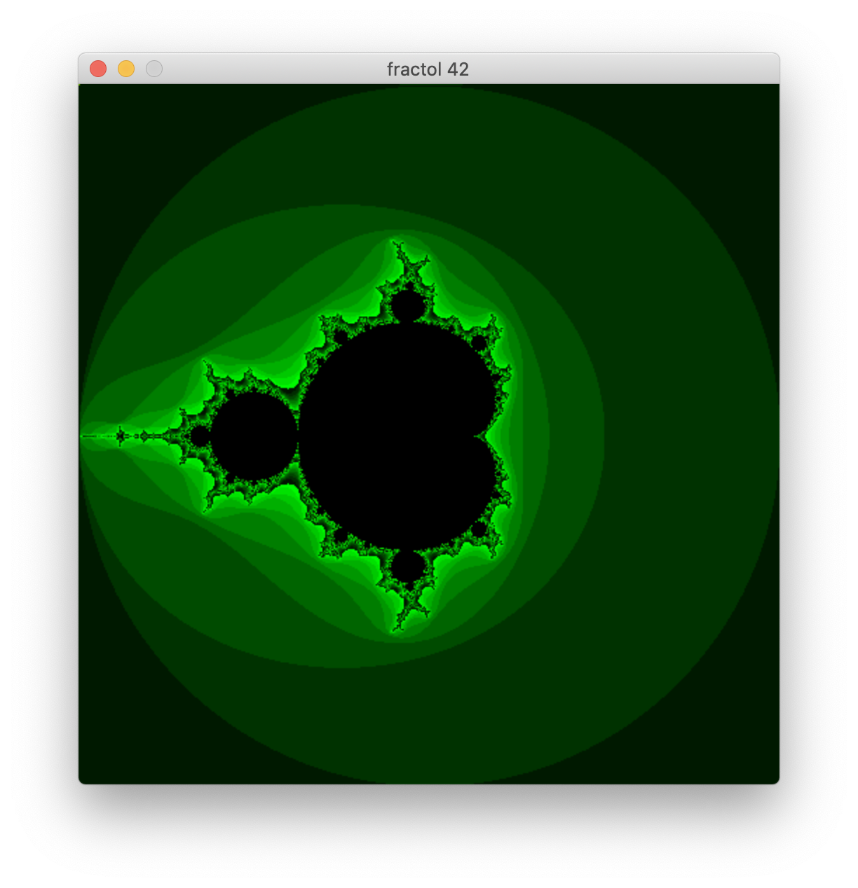 Mandelbrot fractal